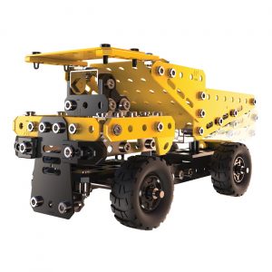 juguete meccano con motor