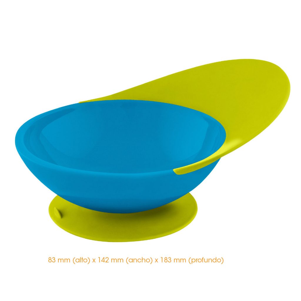 CATCH BOWL Bol con Bandejita Verde-Azul