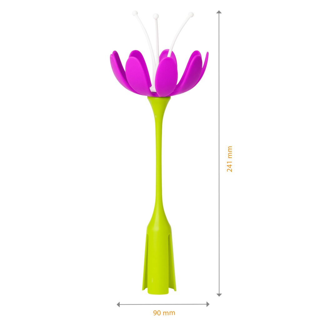 STEM Flor Secado Magenta – Blanco