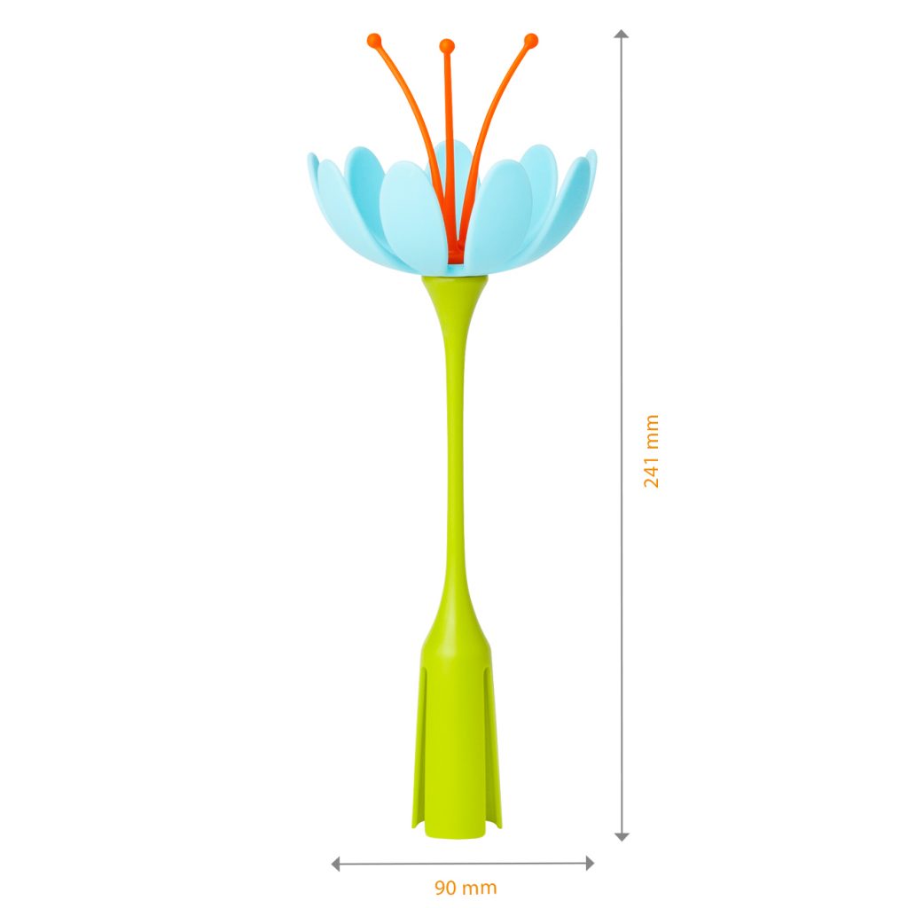 STEM Flor Secado Azul – Naranja