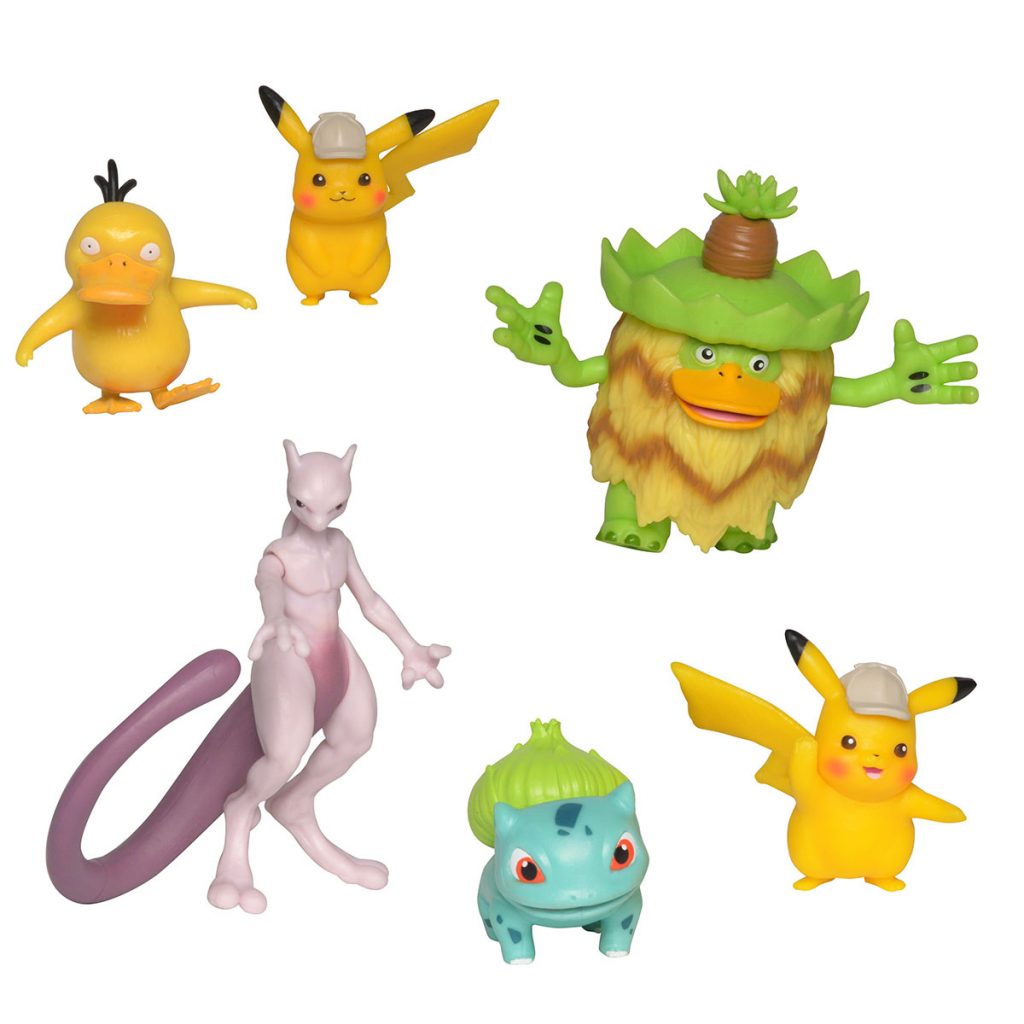 Detective Pikachu Multipack 6 figuras