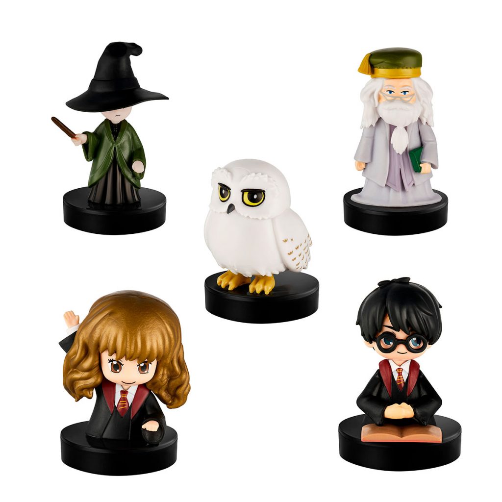 Harry Potter S2 5 Figuras 5cm con Sello