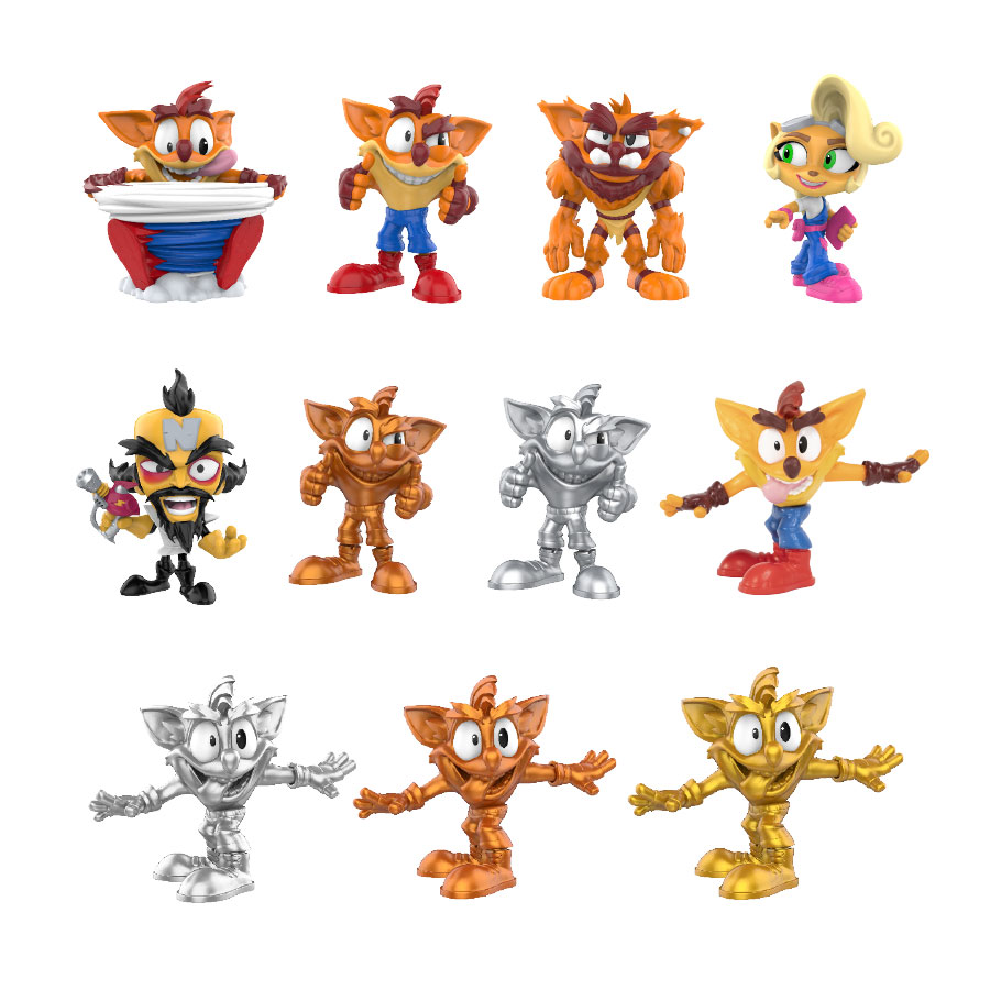 Bizak Caixa Surpresa Crash Bandicoot Crash Bandicoot Figura