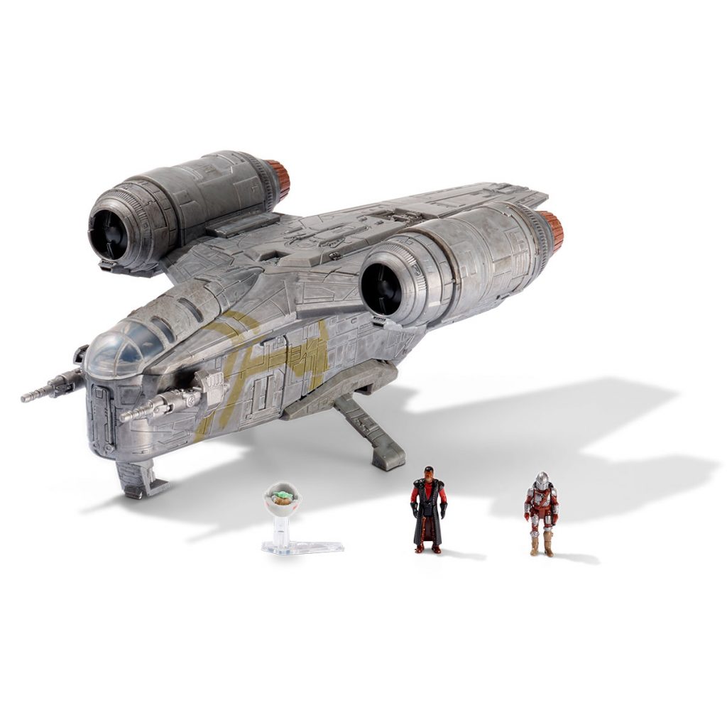 Star Wars Nave Deluxe Razor Crest y Figuras