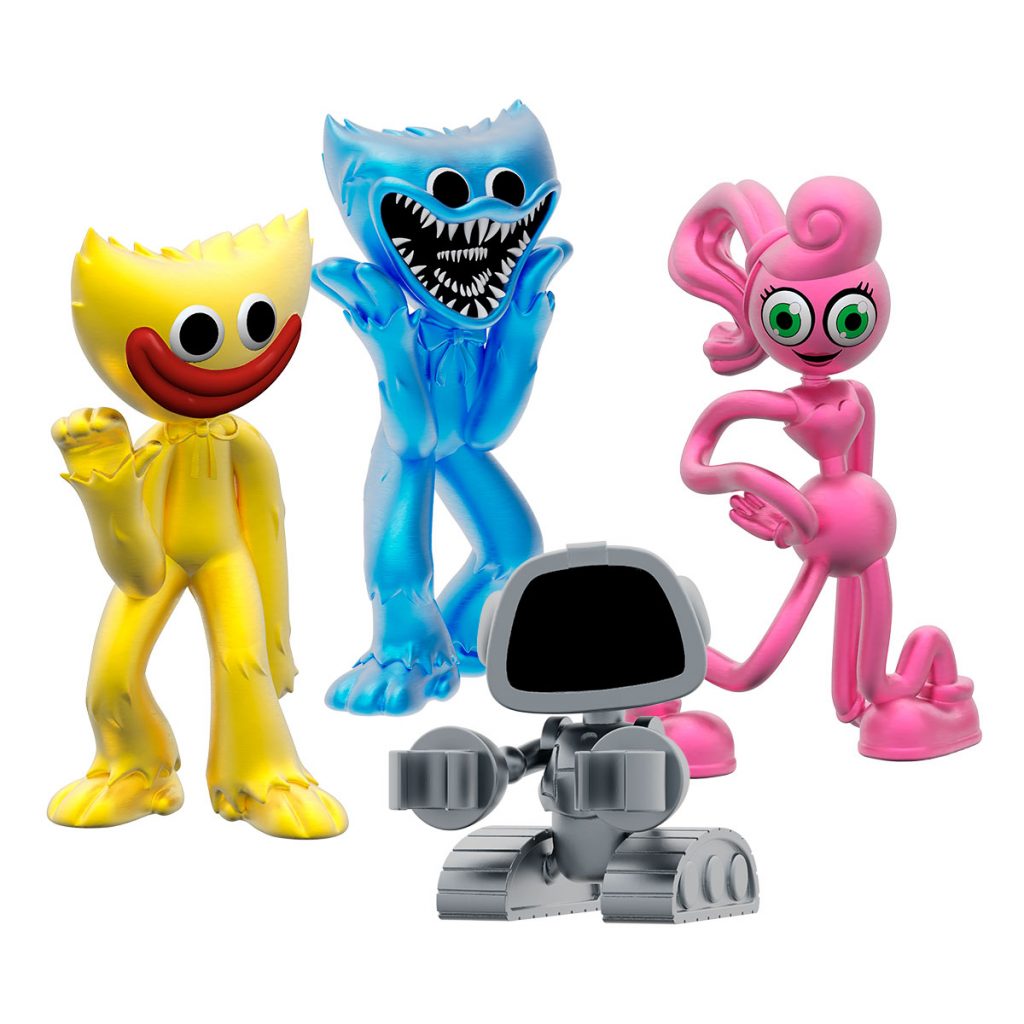 Poppy Playtime Pack 4 Minifiguras 7cm en Caja