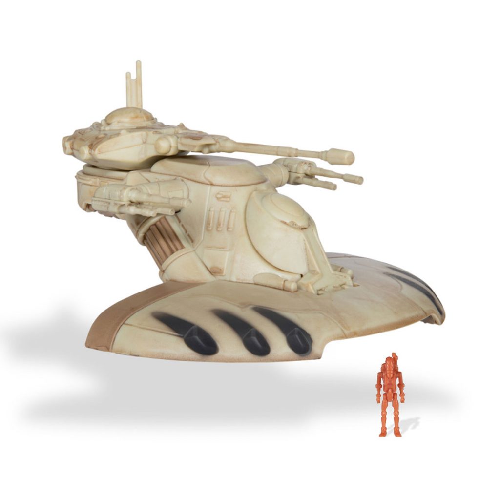 Star Wars Nave Deluxe Armored Assault Tank & Figura