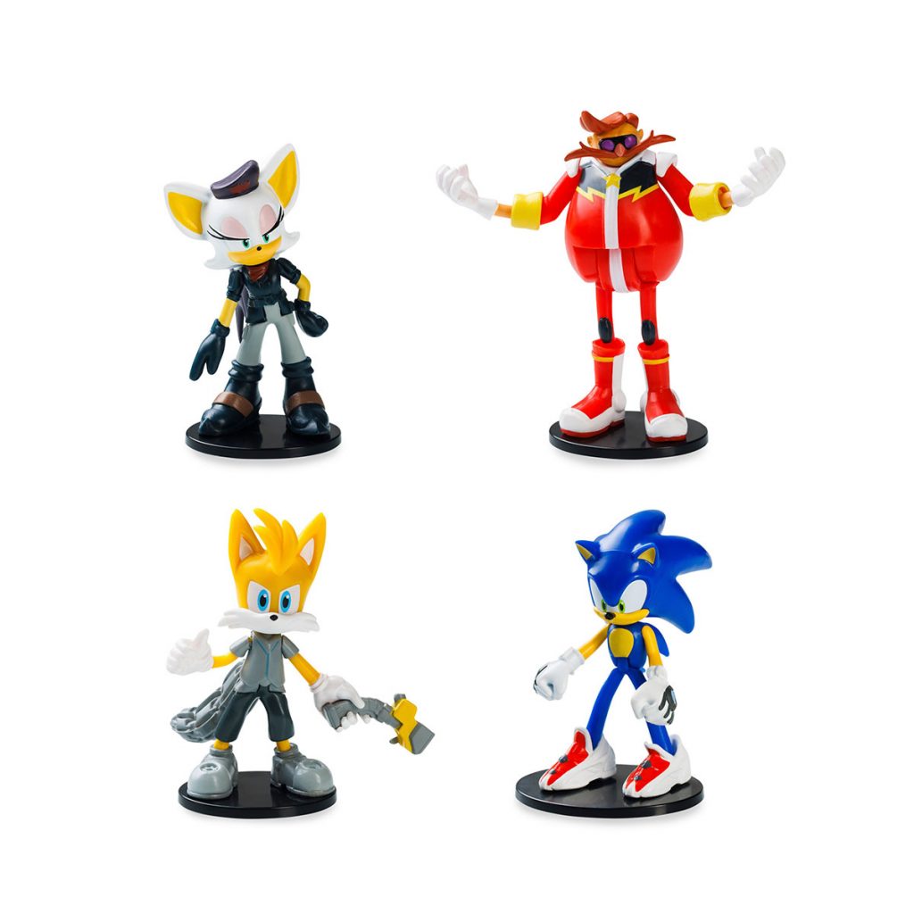 Sonic Figura Articulada Pack de 4