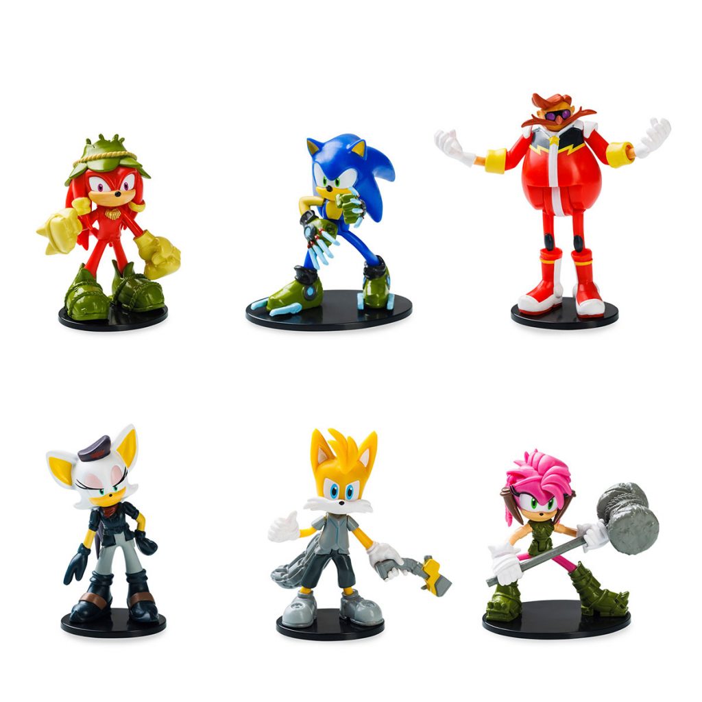 Sonic Figura Articulada Pack de 6
