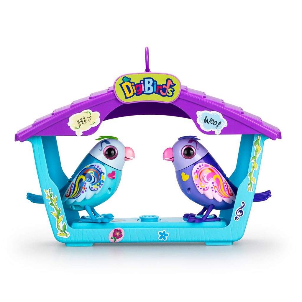 Digibirds Pack de 2 y su Casita