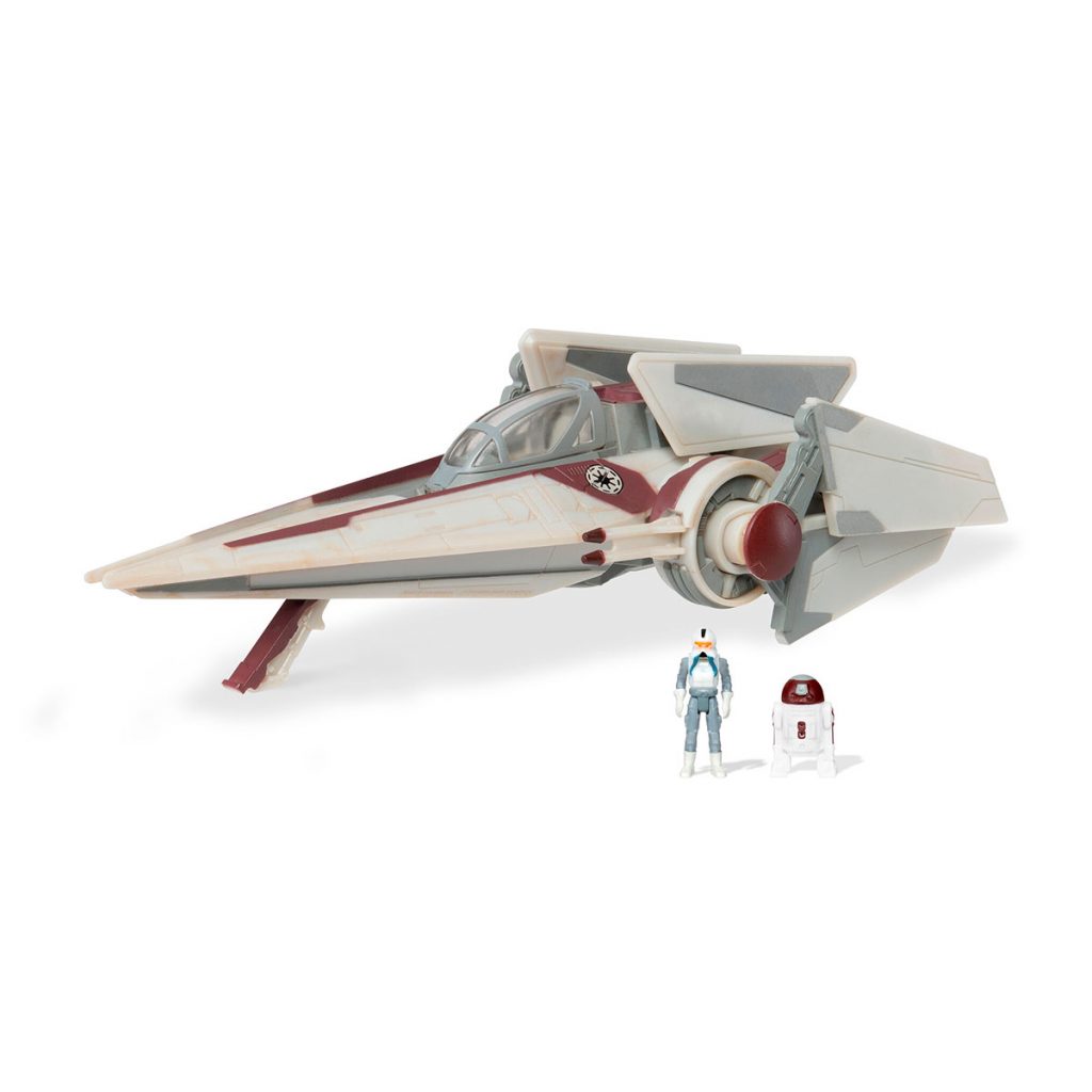 Star Wars V Wing + Clone Pilot
