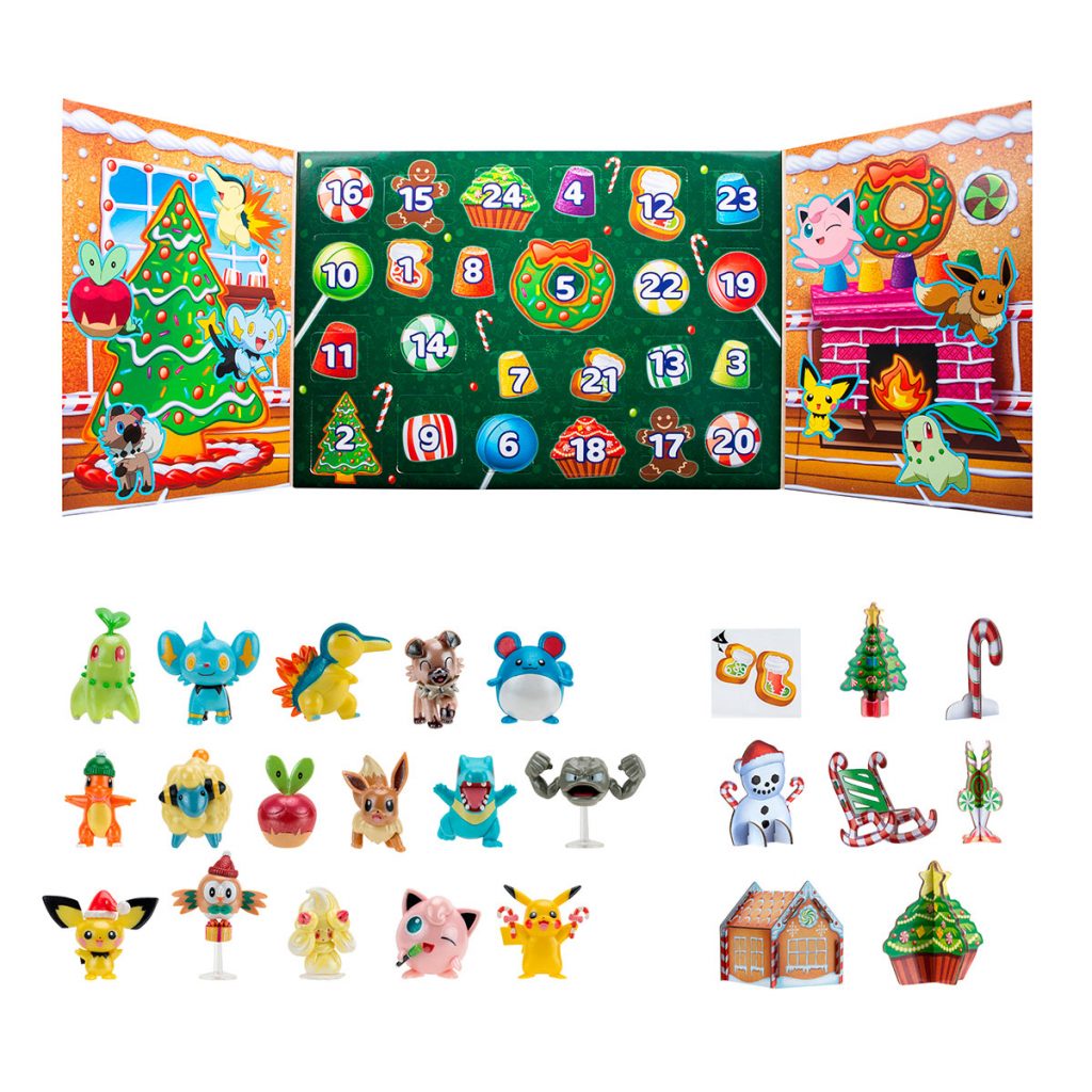 Pokémon Calendario Multi 24 Piezas