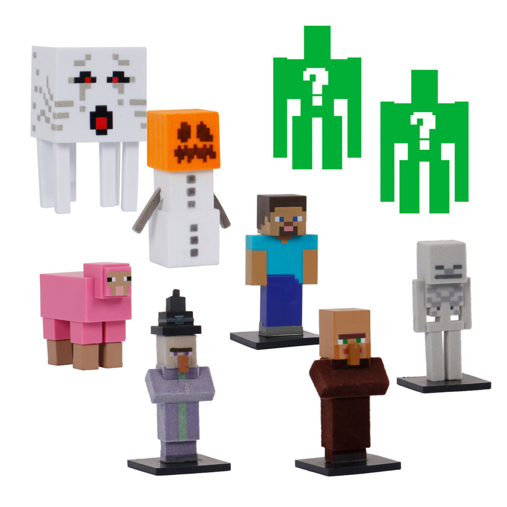 Minecraft Toppeez Edición Especial Pack de 8 Caja Deluxe