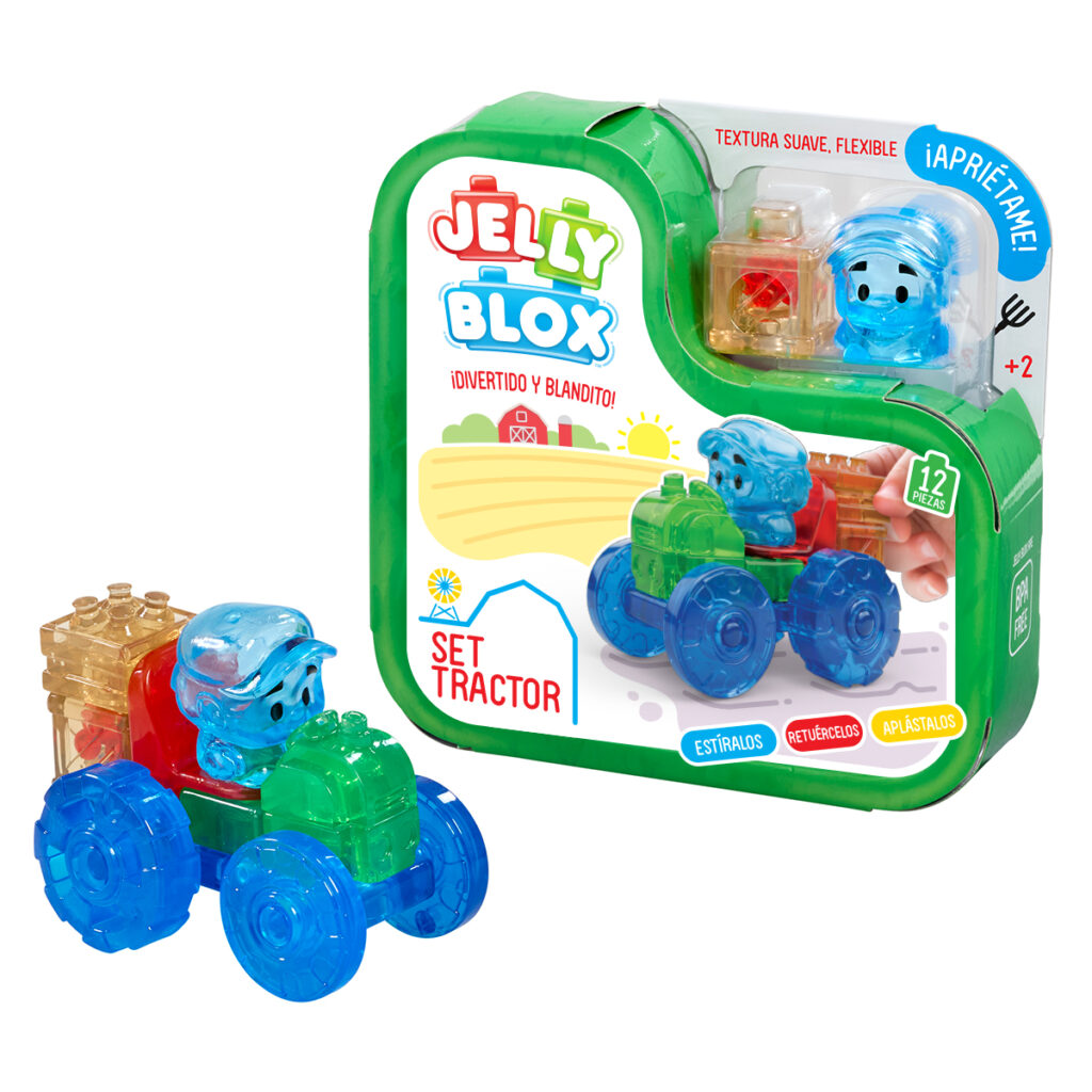 Jelly Blox Set Tractor